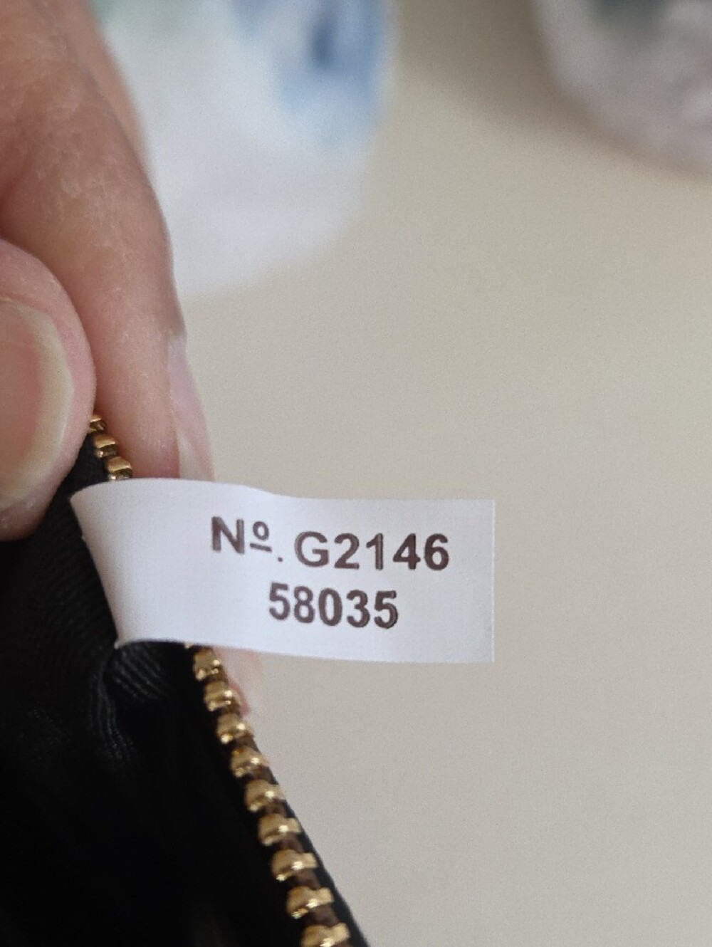 NWOT Coach Brown Signature Canvas Wristlet with Black Leather Trim - Picture 5 of 9